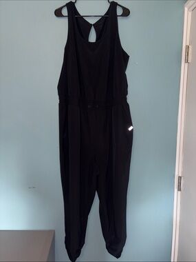 2XL TORRID ACTIVE Black Jumpsuit - Comfortable Everyday Style- GUC-FUC- AS IS